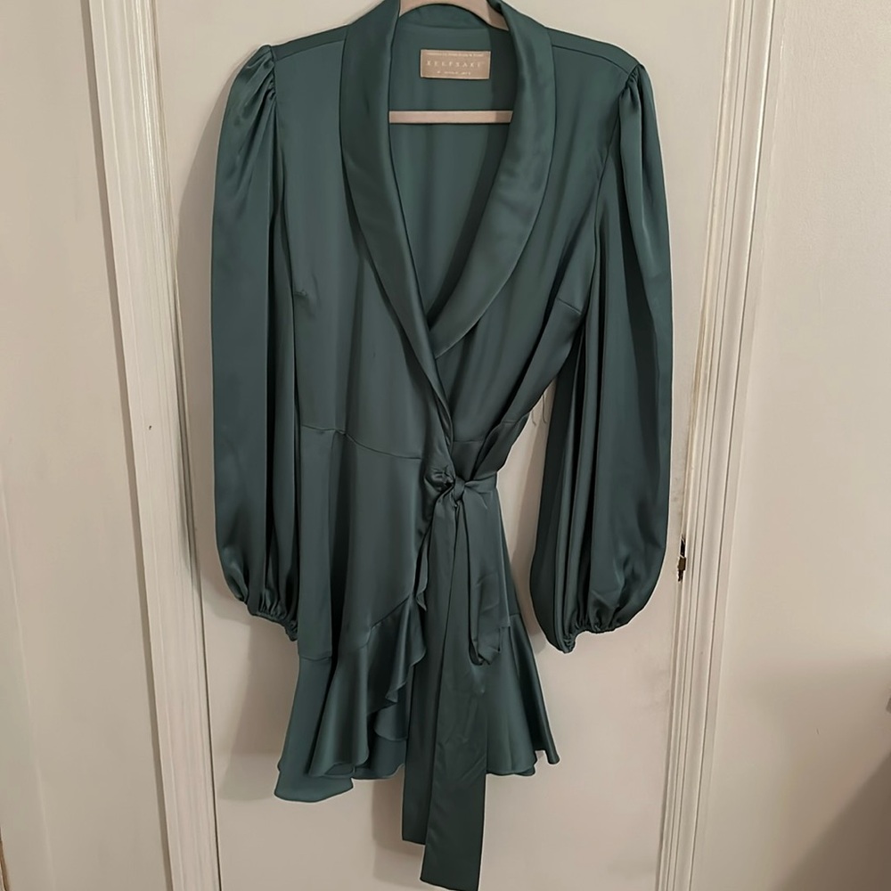 Keepsake Tie Waste LS Dress